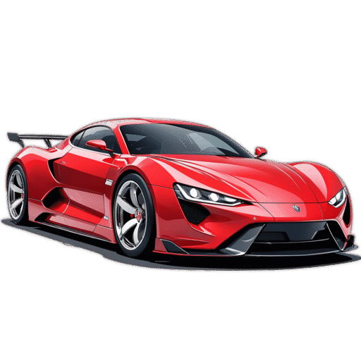 —Pngtree—illustration of a sport car_20426556