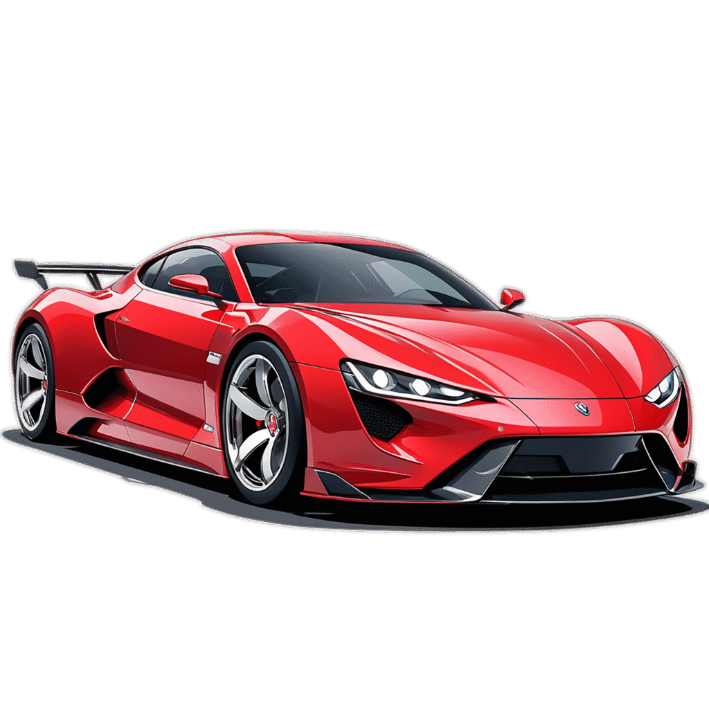 —Pngtree—illustration of a sport car_20426556