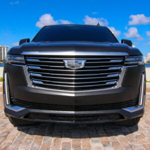Matte Black Cadillac Escalade