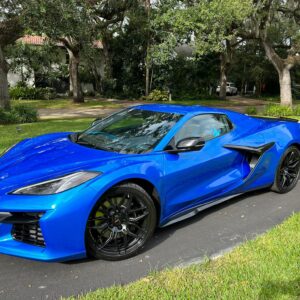 Blue Corvette Z06