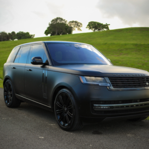 Matte Black Range Rover HSE